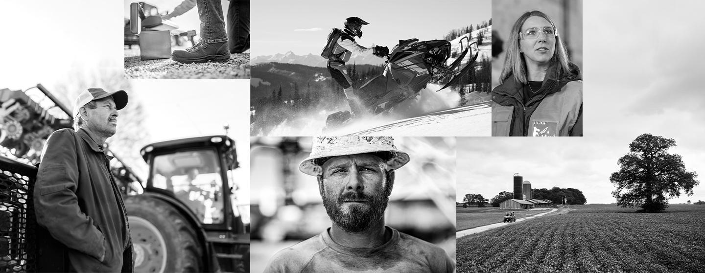 marquee background collage for the approach page