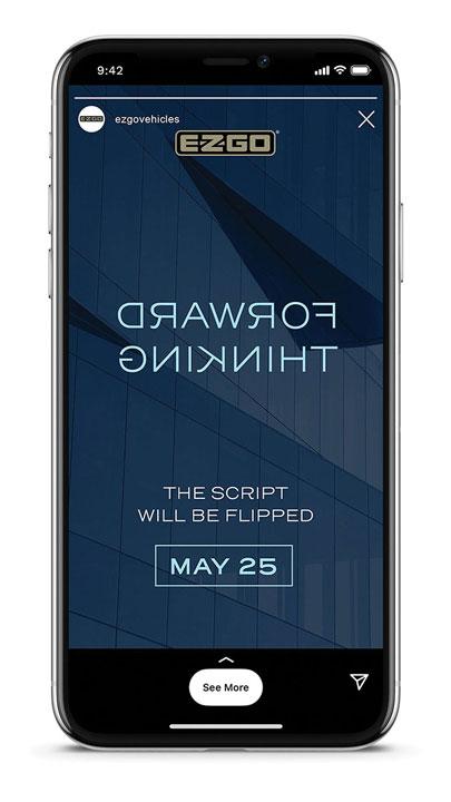 Liberty social story example on phone