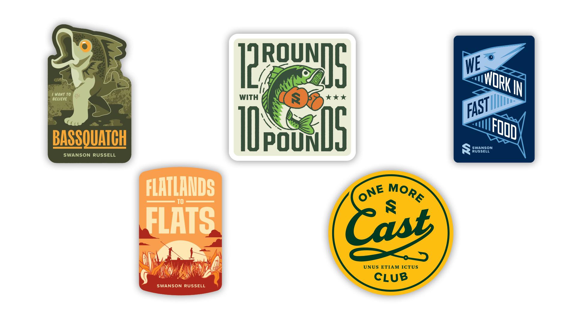 Outdoor Sticker Series - Fishing
