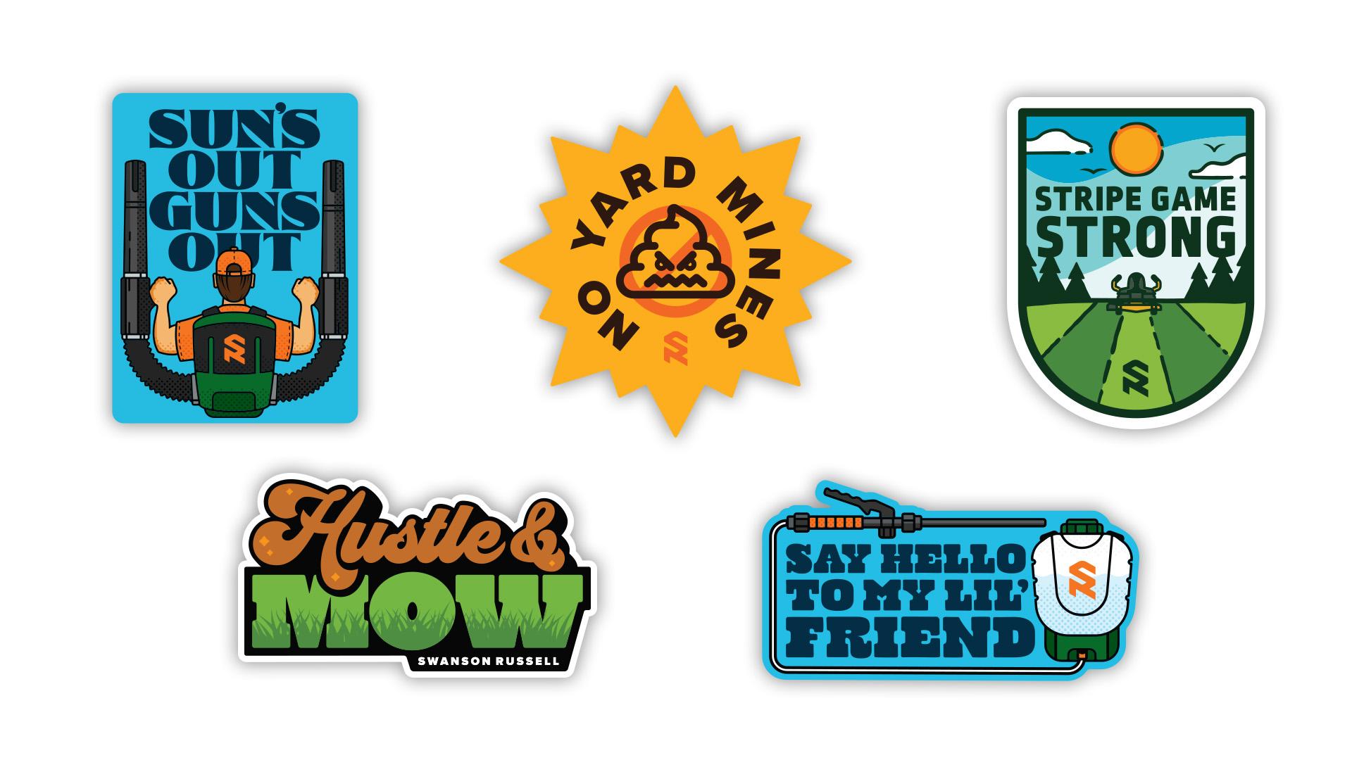 Outdoor Sticker Series - Green Industry