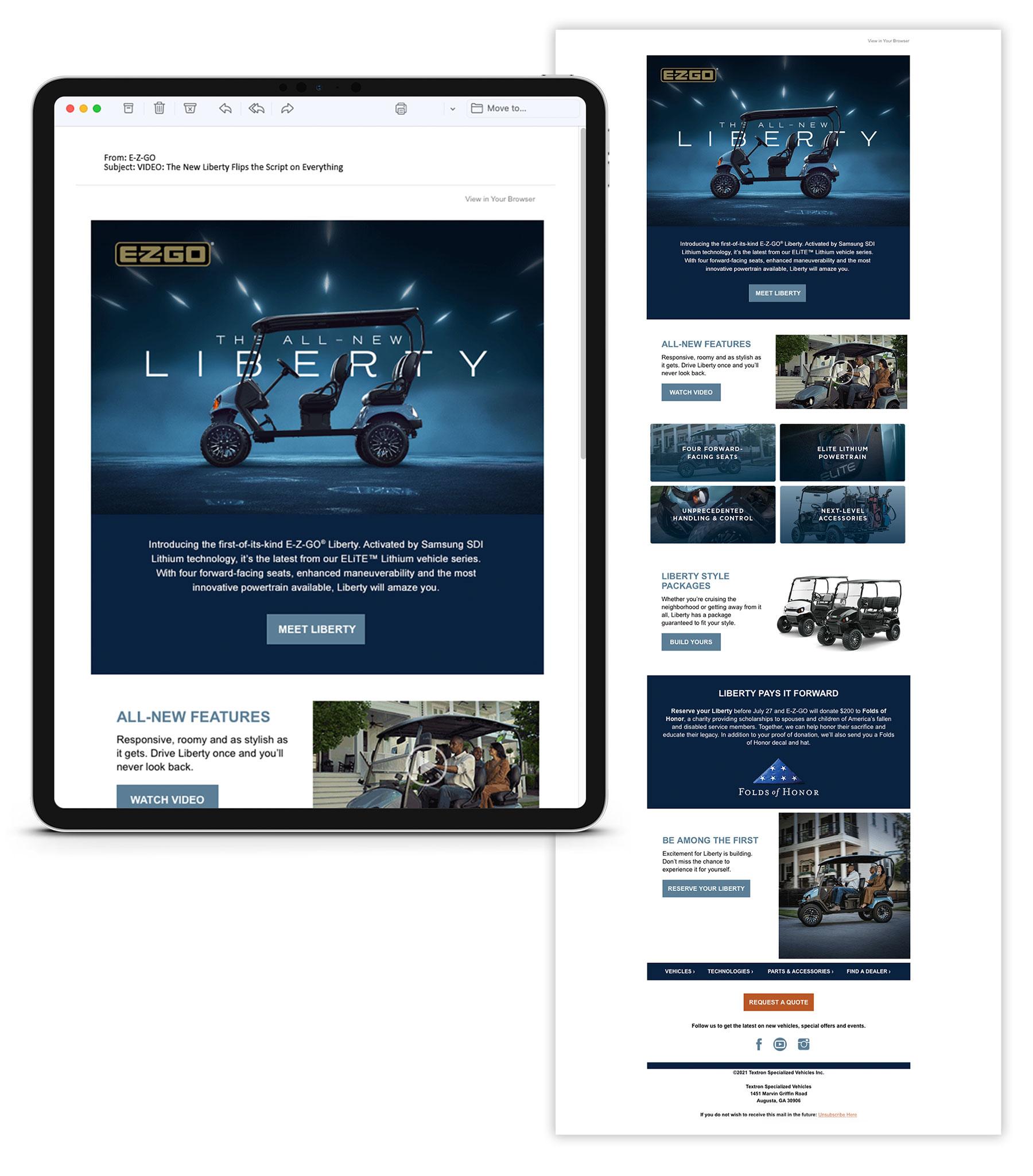 E-Z-GO Liberty Email