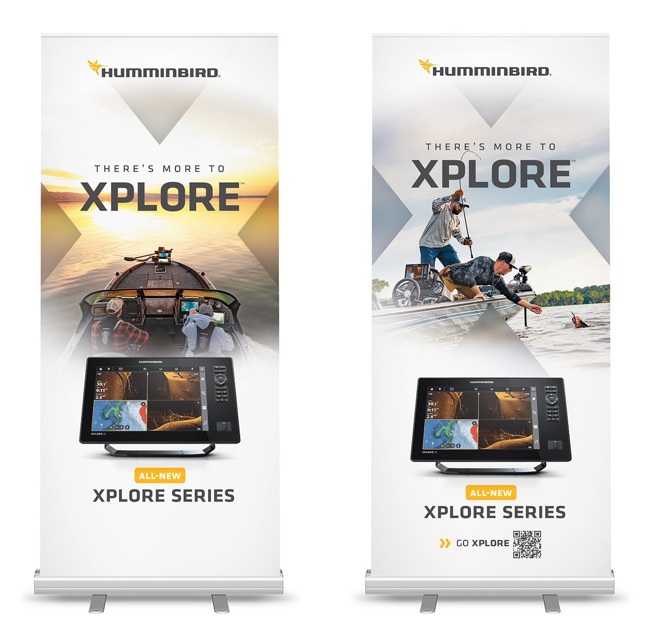 Humminbird XPLORE Pullup Banners
