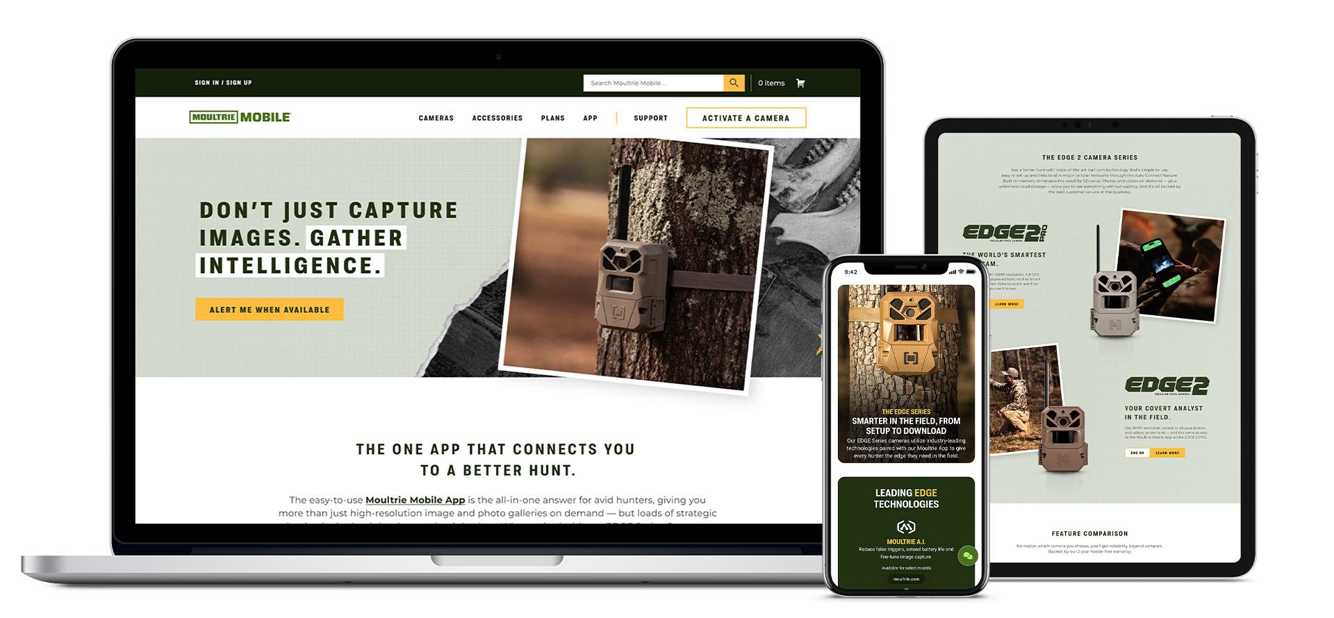 Moultrie Mobile Website