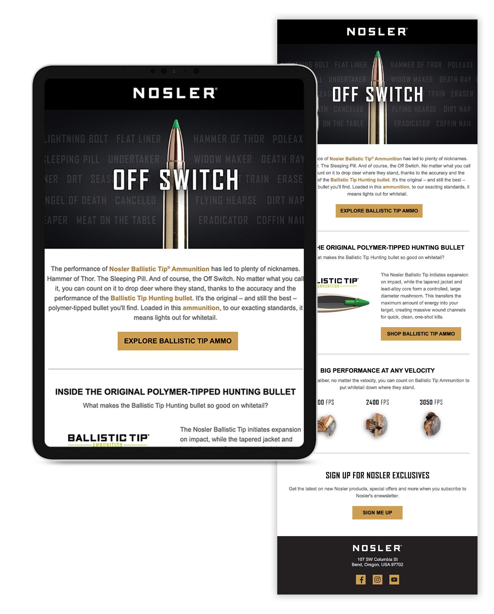 Nosler Email