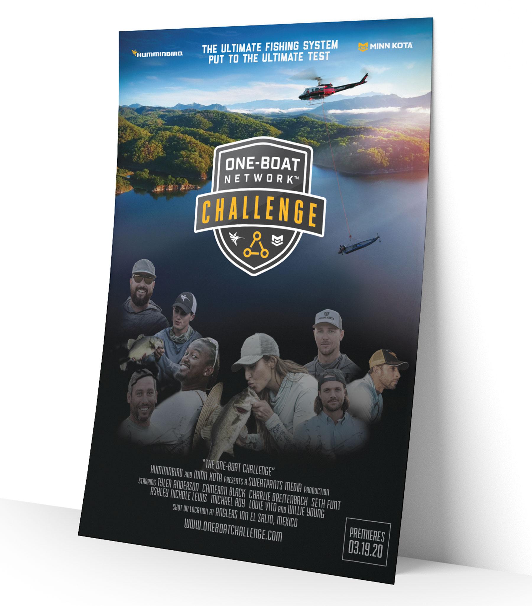 One-Boat Challenge Poster Mockup